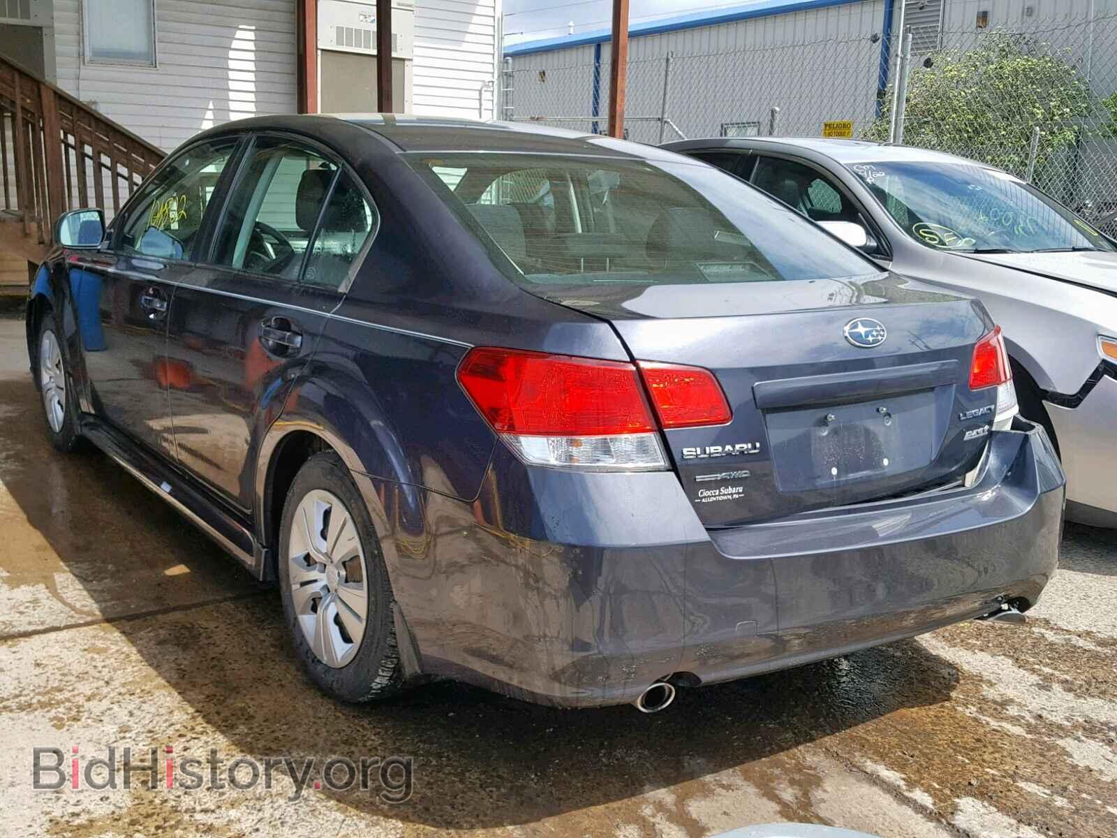2013 SUBARU LEGACY - VIN: 4S3BMBA66D3014372 - Фото 3