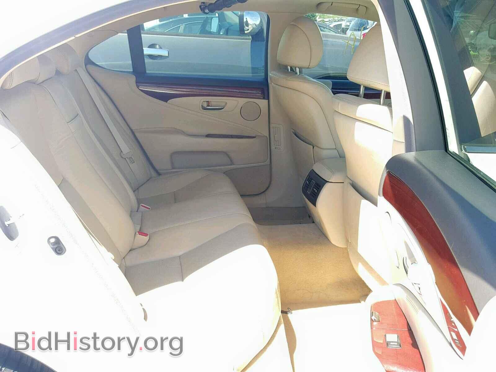 2012 LEXUS LS460 - VIN: JTHCL5EF1C5014655 - Фото 6