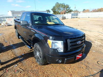 2010 Ford F150, black — VIN 1FTEX1CW9AKB70855, Copart