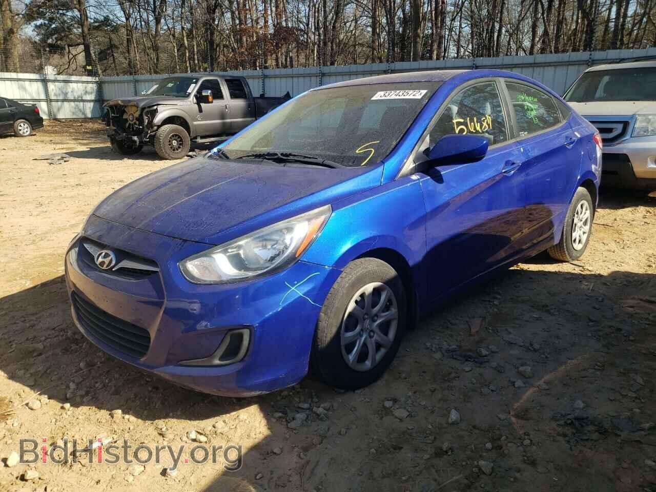 2014 HYUNDAI ACCENT - VIN: KMHCT4AE9EU737487 - Фото 2
