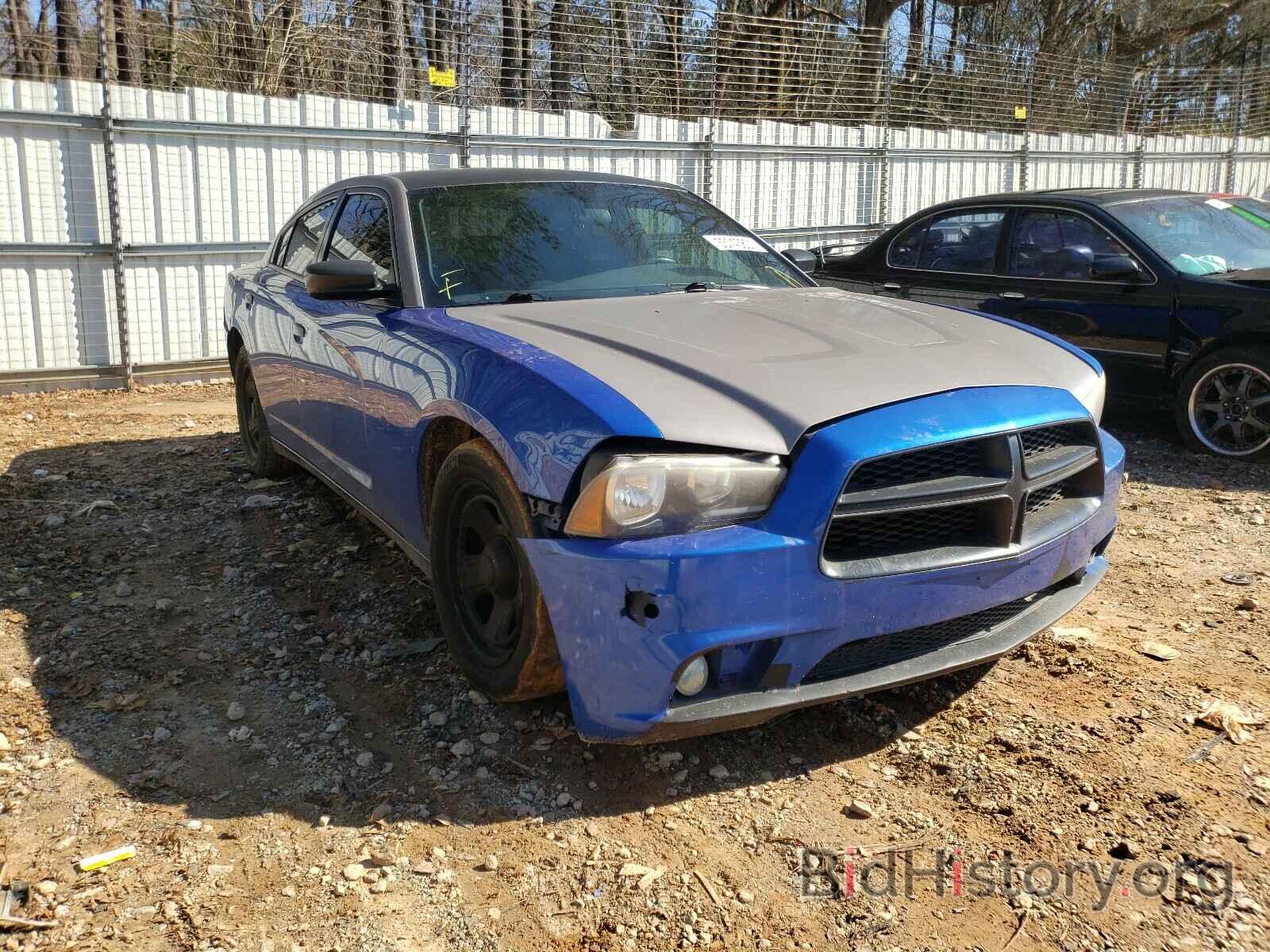 Photo 2C3CDXAT8DH737696 - DODGE CHARGER 2013