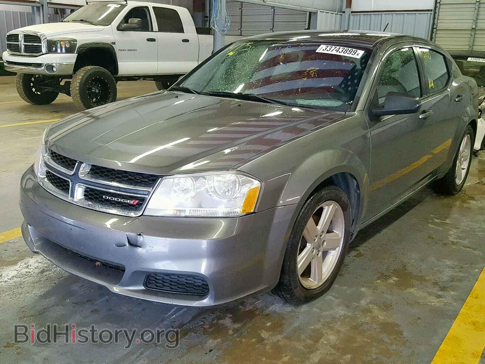 2013 DODGE AVENGER - VIN: 1C3CDZAB1DN566798 - Фото 2