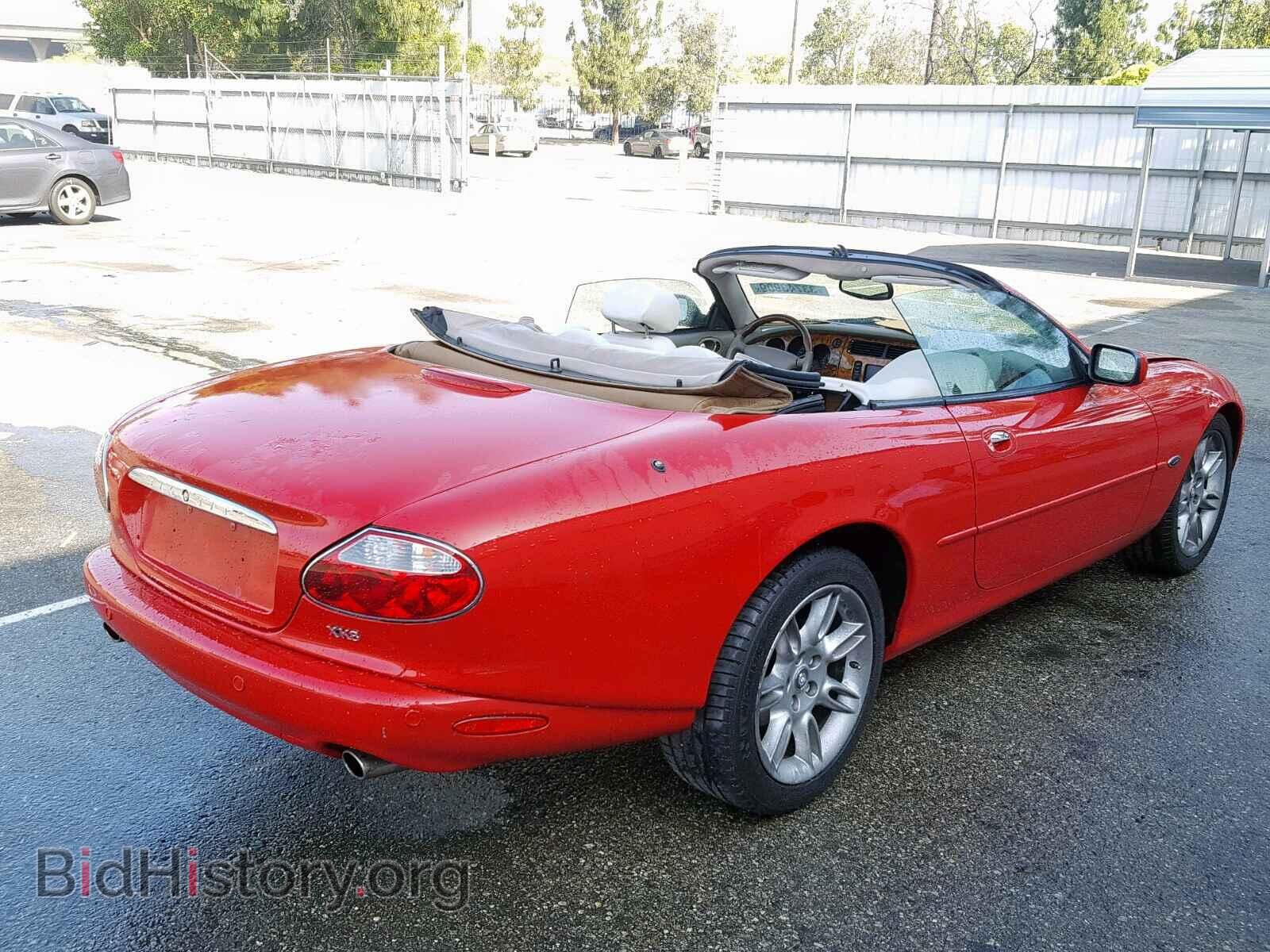 2002 JAGUAR XK8 - VIN: SAJDA42C82NA25445 - Фото 4