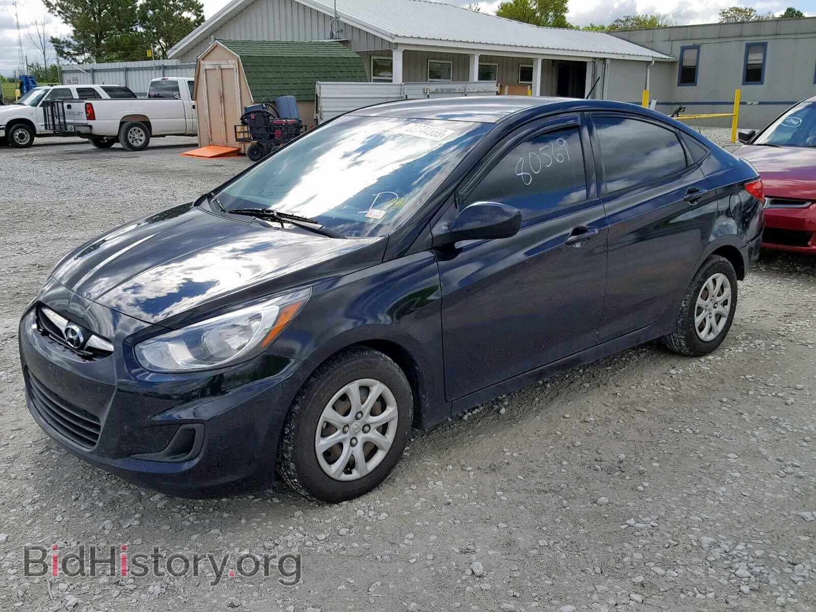 2013 HYUNDAI ACCENT - VIN: KMHCT4AEXDU425449 - Фото 2