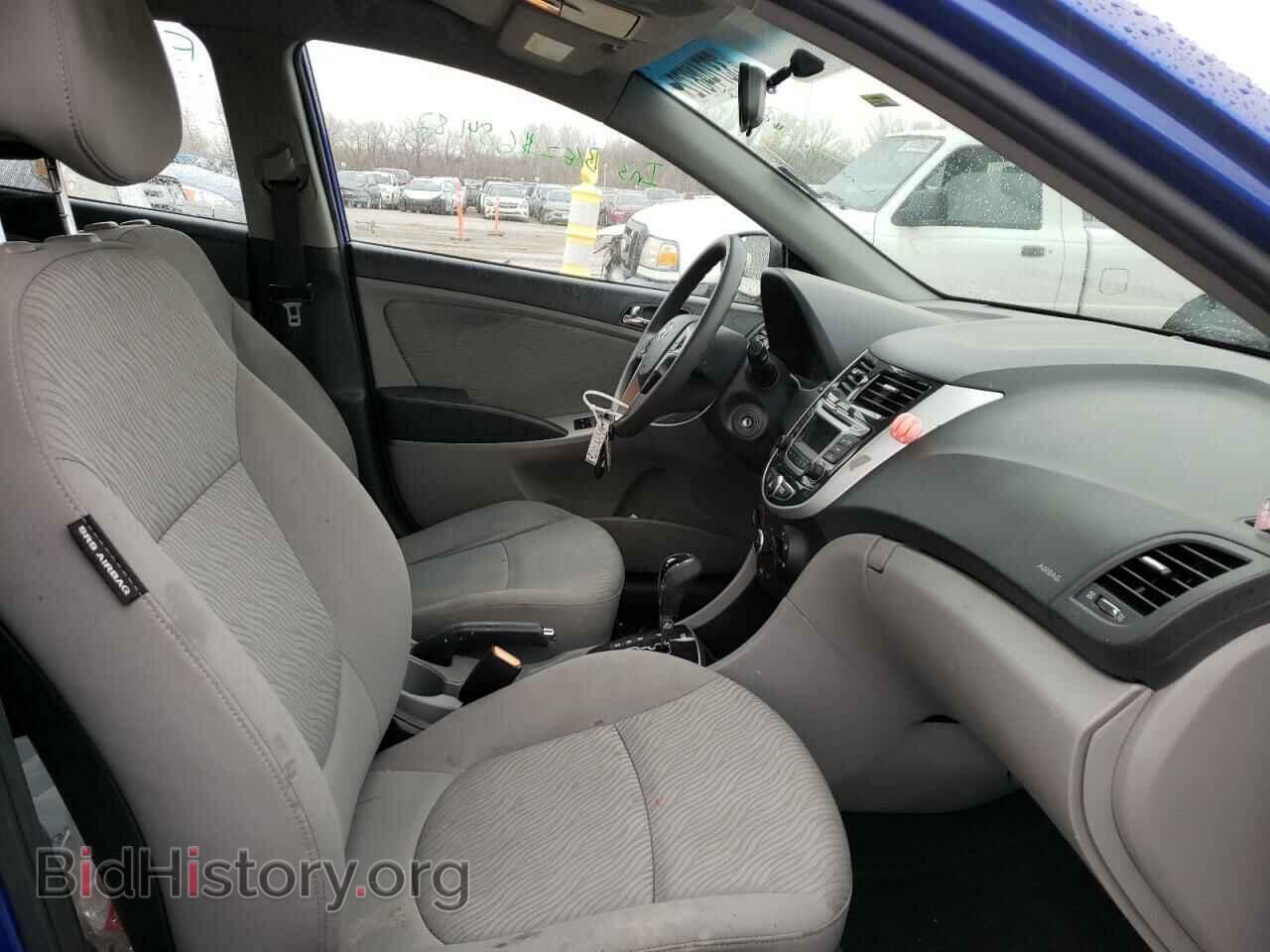 2014 HYUNDAI ACCENT - VIN: KMHCU4AE6EU703407 - Фото 5