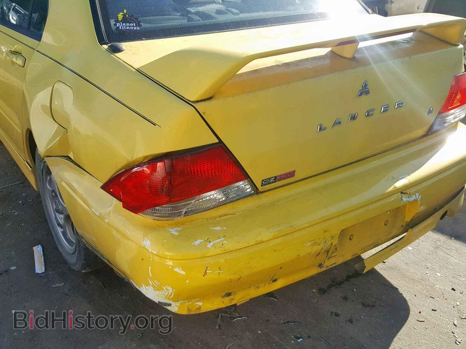 2002 MITSUBISHI LANCER - VIN: JA3AJ86E72U080684 - Фото 9