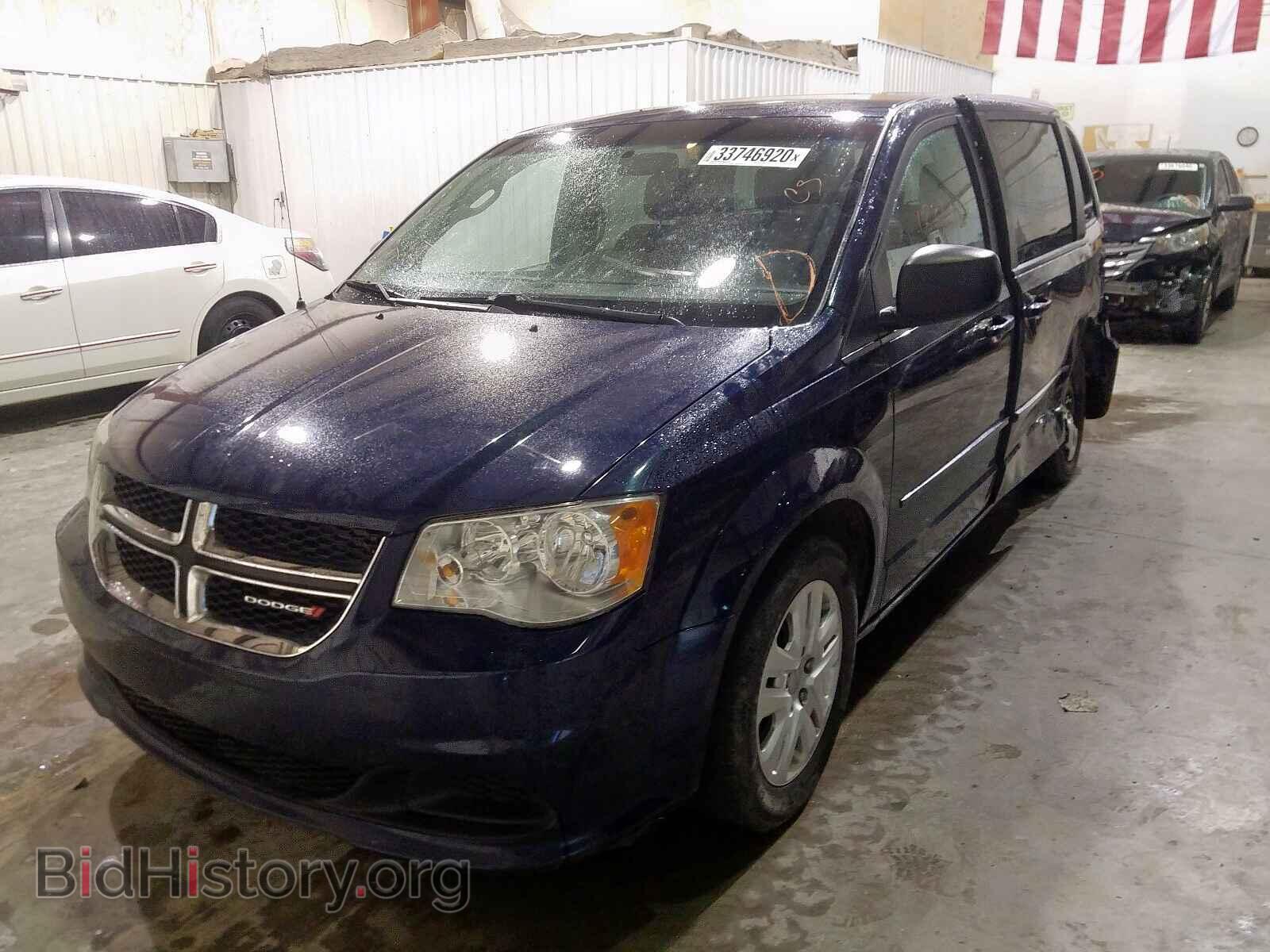 2015 DODGE CARAVAN - VIN: 2C4RDGBG2FR702124 - Фото 2