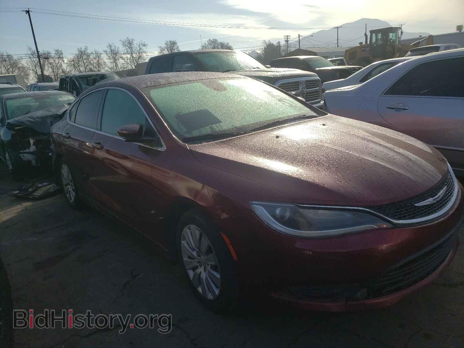Фотография 1C3CCCFBXFN638741 - CHRYSLER 200 2015