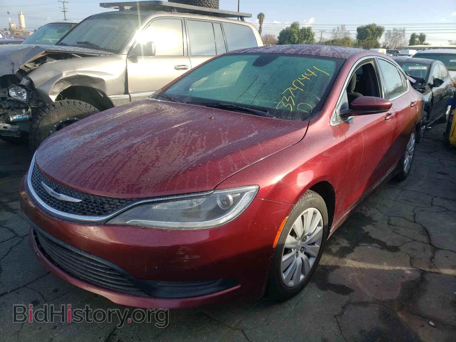 2015 CHRYSLER 200 - VIN: 1C3CCCFBXFN638741 - Photo 2