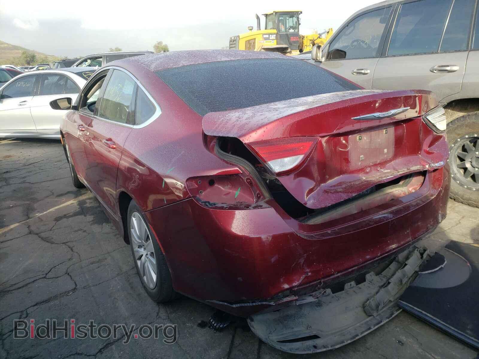 2015 CHRYSLER 200 - VIN: 1C3CCCFBXFN638741 - Photo 3