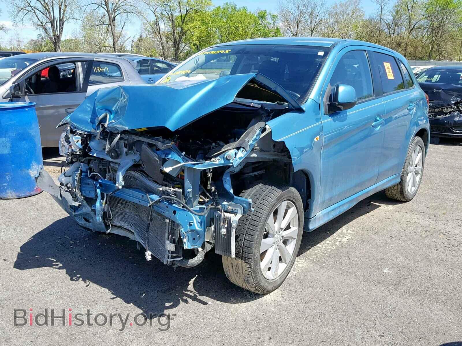 2012 MITSUBISHI OUTLANDER - VIN: JA4AR4AU4CZ011984 - Фото 2