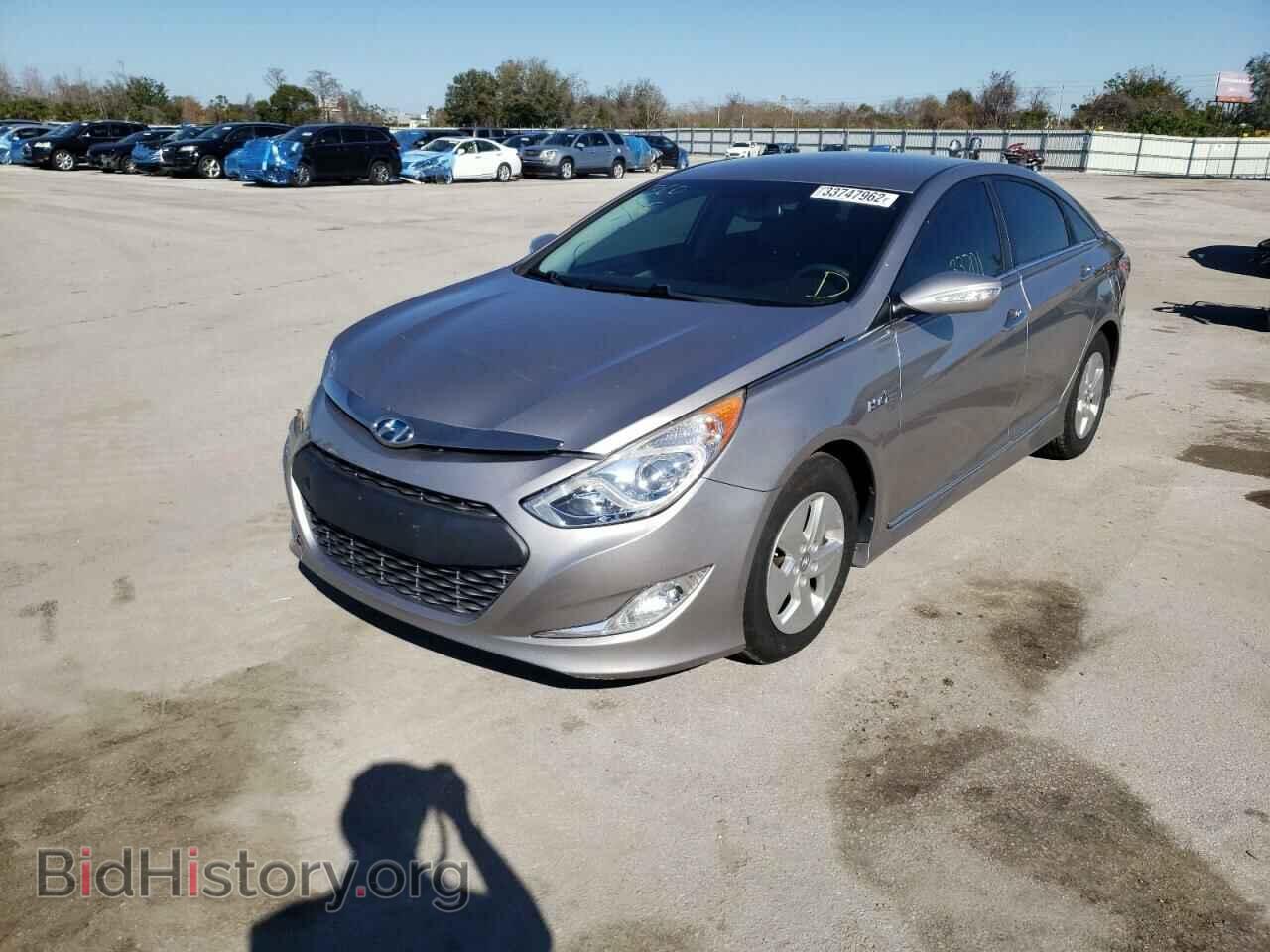 2012 HYUNDAI SONATA - VIN: KMHEC4A49CA037757 - Фото 2