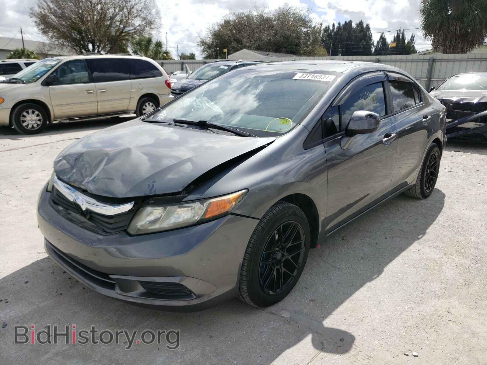 2012 HONDA CIVIC - VIN: 19XFB2F81CE067392 - Фото 2