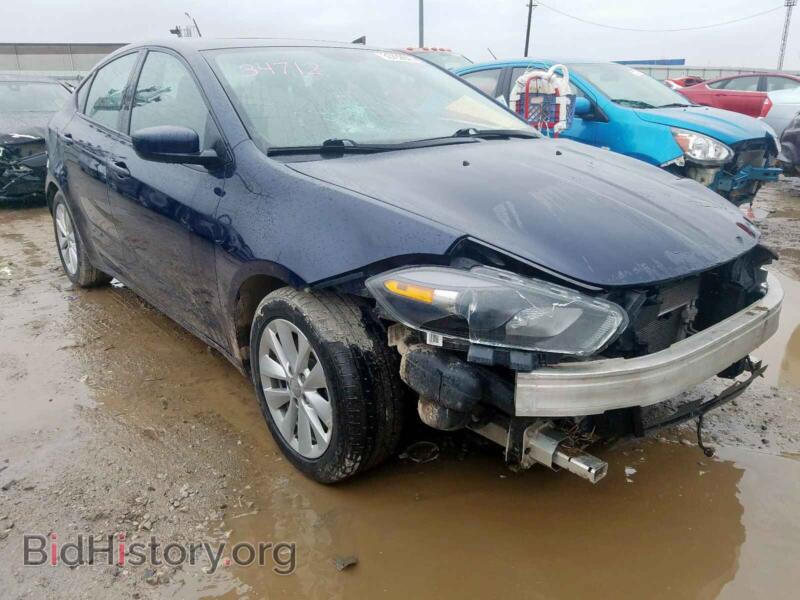 2014 Dodge DART Dart SXT (VIN 1C3CDFBBXED913341) — photo 1 of 10, Copart, damage: front end