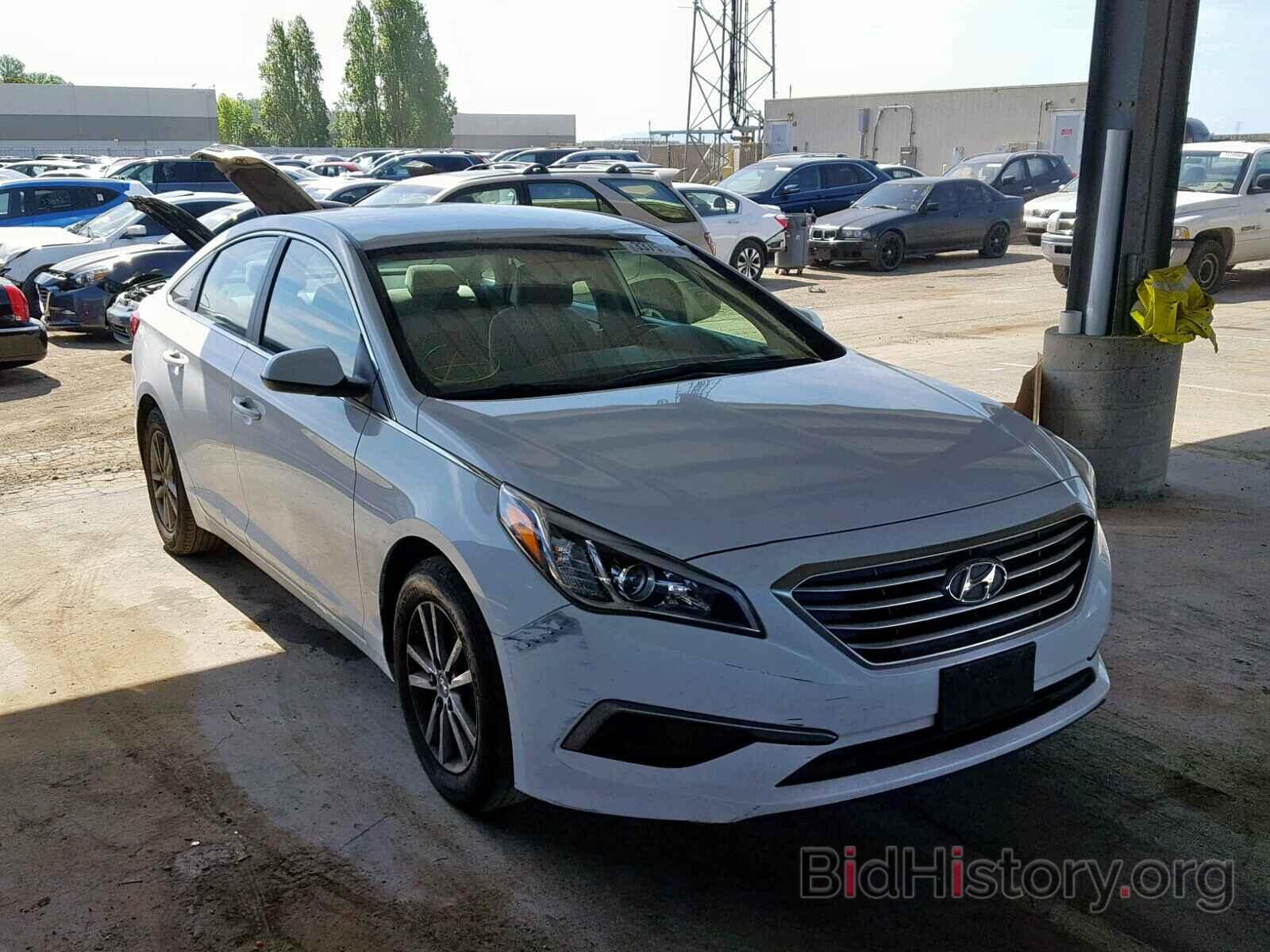 Фотография 5NPE24AF2HH456395 - HYUNDAI SONATA 2017