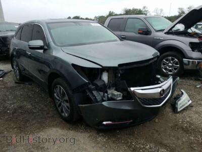 2014 Acura MDX MDX Techno, серый — VIN 5FRYD3H48EB013957, Copart