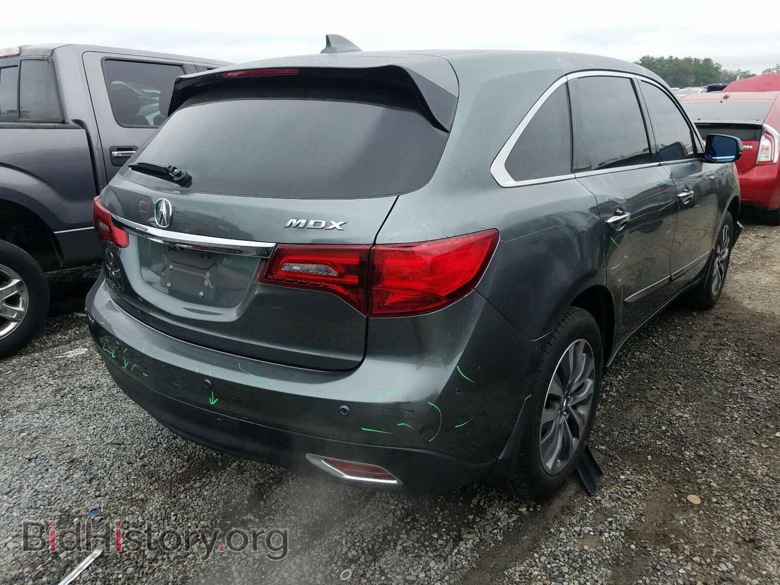 2014 ACURA MDX - VIN: 5FRYD3H48EB013957 - Фото 4