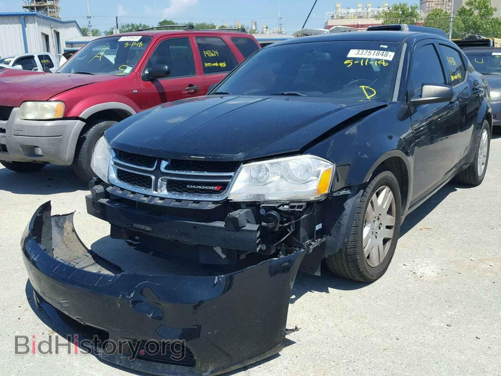 2012 DODGE AVENGER - VIN: 1C3CDZAB2CN198839 - Фото 2