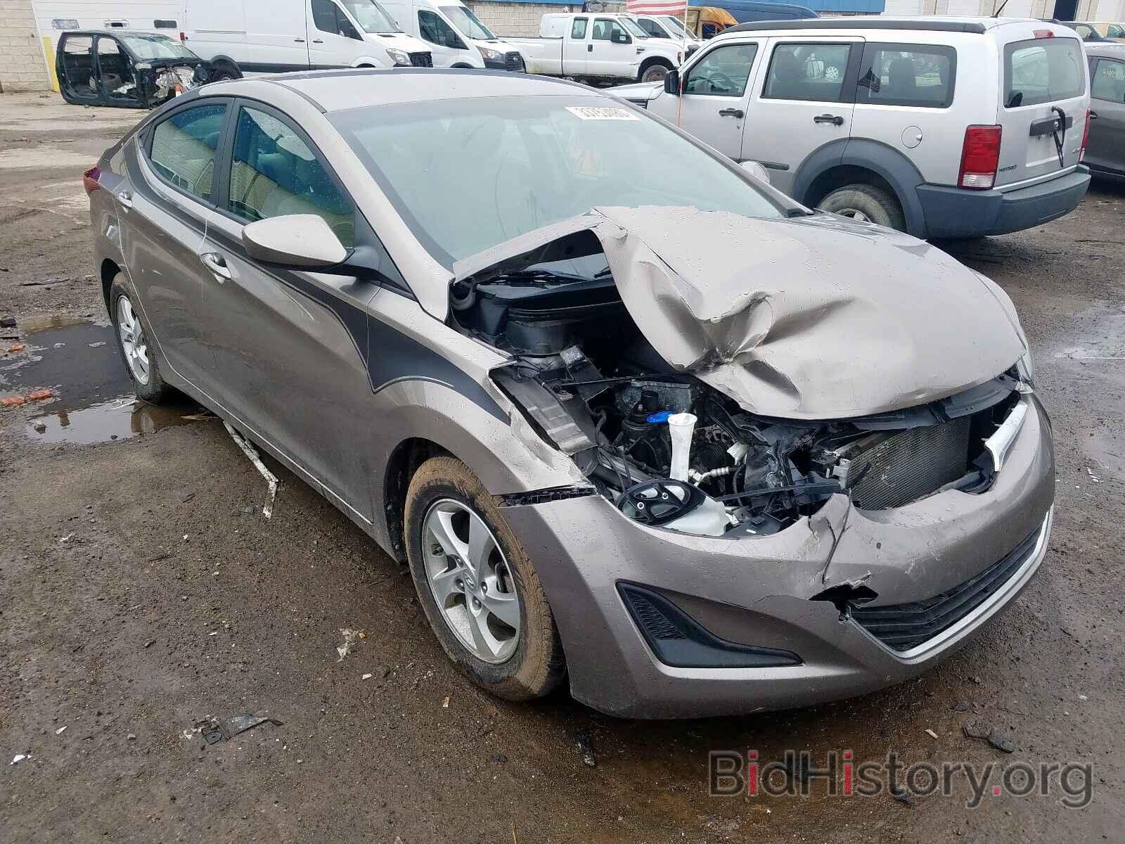 Фотография 5NPDH4AEXEH511172 - HYUNDAI ELANTRA 2014