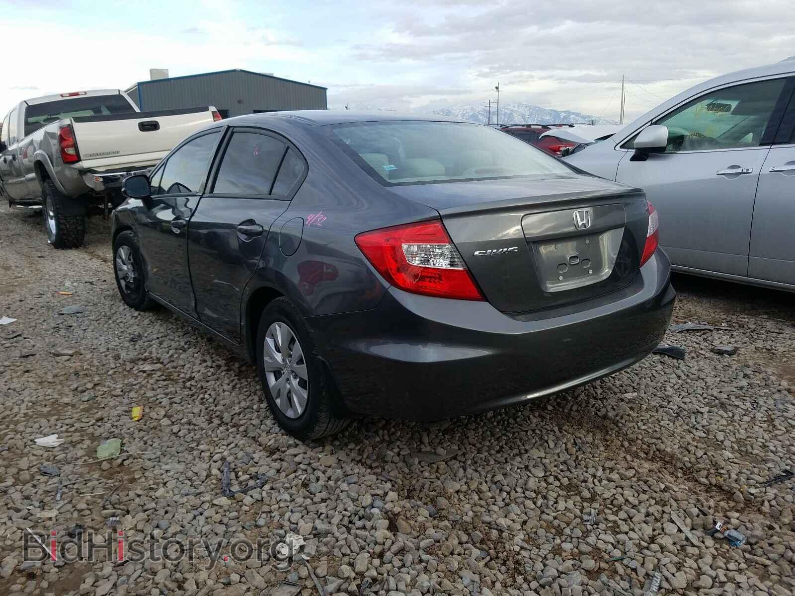 2012 HONDA CIVIC - VIN: 2HGFB2F52CH300336 - Фото 3