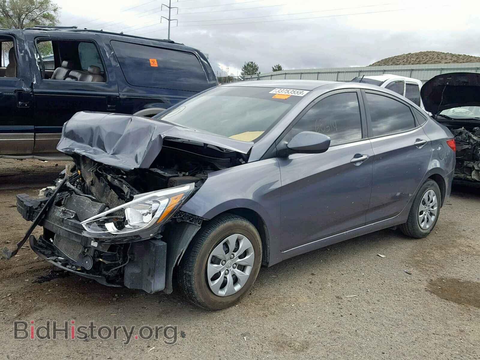 2016 HYUNDAI ACCENT - VIN: KMHCT4AE2GU067896 - Фото 2