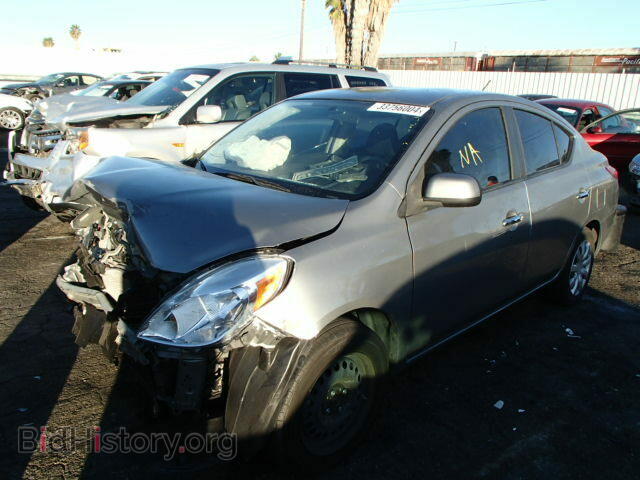 2012 NISSAN VERSA - VIN: 3N1CN7AP2CL840522 - Фото 2