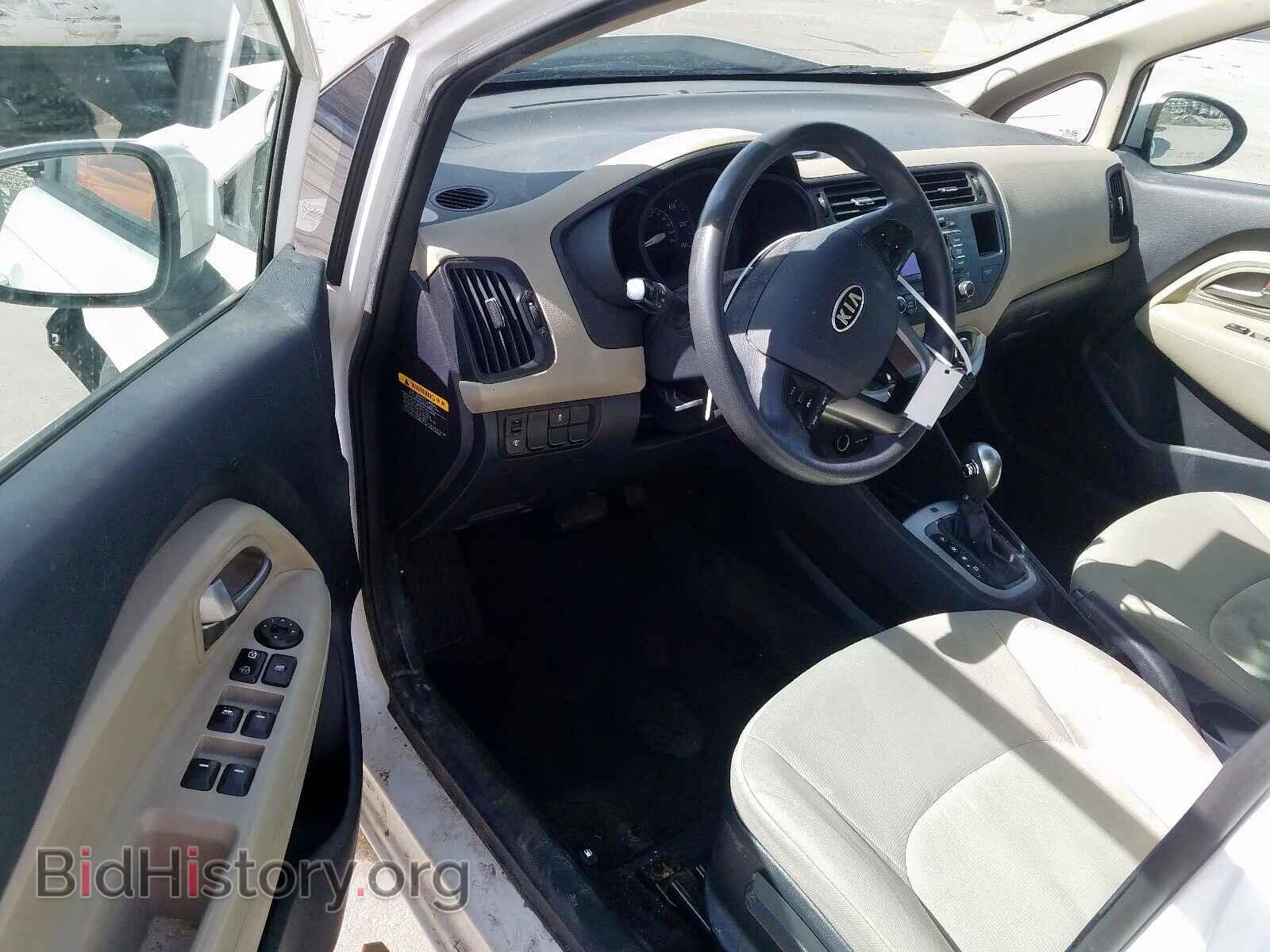 2012 KIA RIO - VIN: KNADM5A39C6031144 - Фото 9