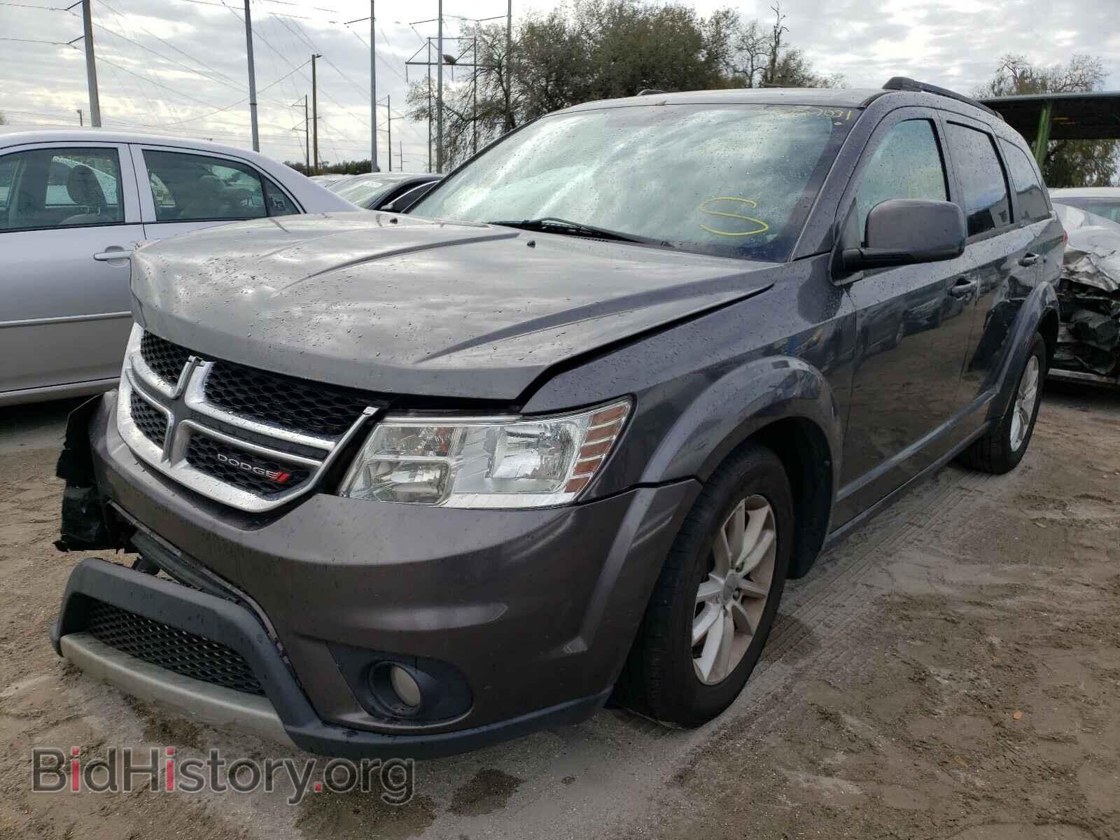 2015 DODGE JOURNEY - VIN: 3C4PDCBB6FT582703 - Фото 2