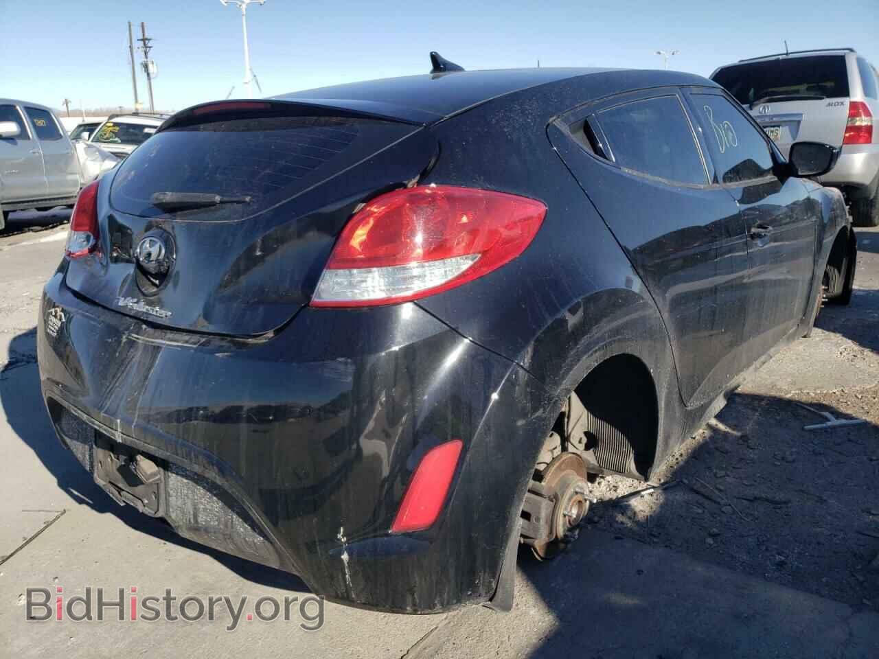 2014 HYUNDAI VELOSTER - VIN: KMHTC6AD8EU206834 - Фото 4