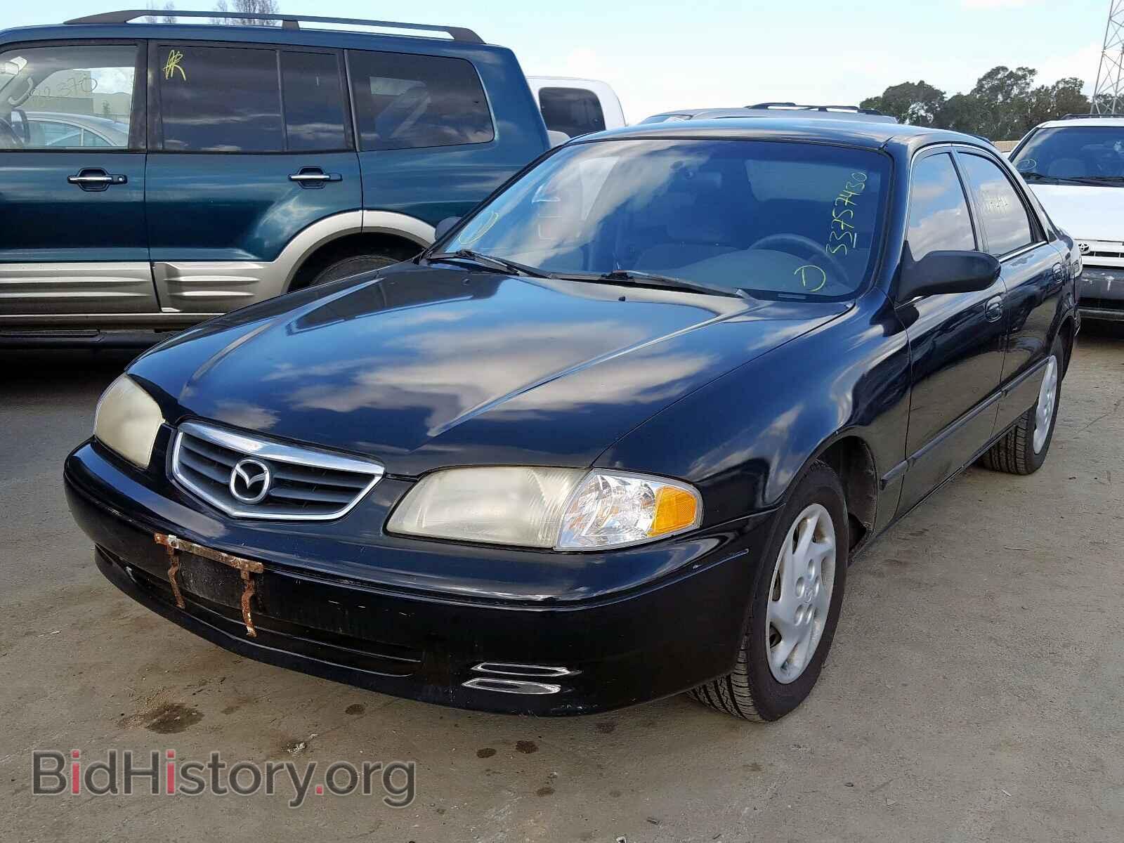 2000 MAZDA 626 - VIN: 1YVGF22C7Y5105286 - Фото 2