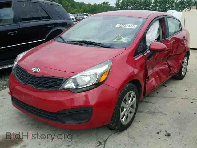 2013 KIA RIO - VIN: KNADM4A38D6172007 - Фото 2