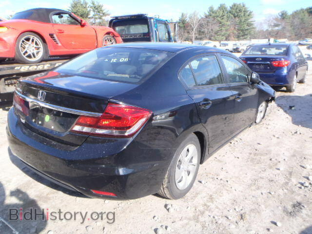2013 HONDA CIVIC - VIN: 2HGFB2F54DH518540 - Фото 4