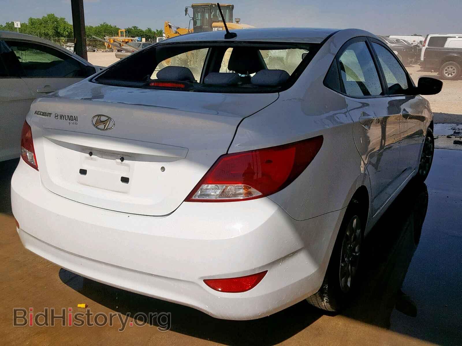 2017 HYUNDAI ACCENT - VIN: KMHCT4AE2HU248093 - Фото 4