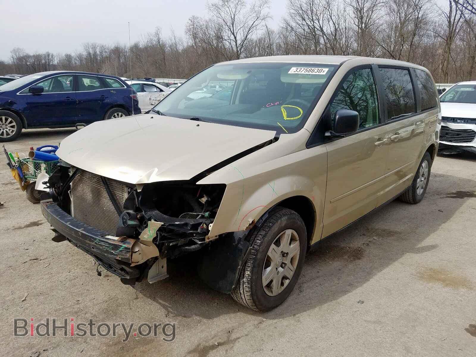 2010 DODGE GRAND CARA - VIN: 2D4RN4DE9AR334866 - Фото 2
