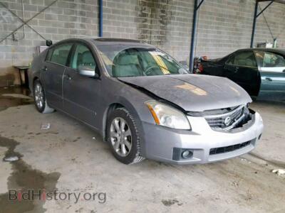 2008 Nissan MAXIMA Maxima SE, серый — VIN 1N4BA41E28C837159, Copart