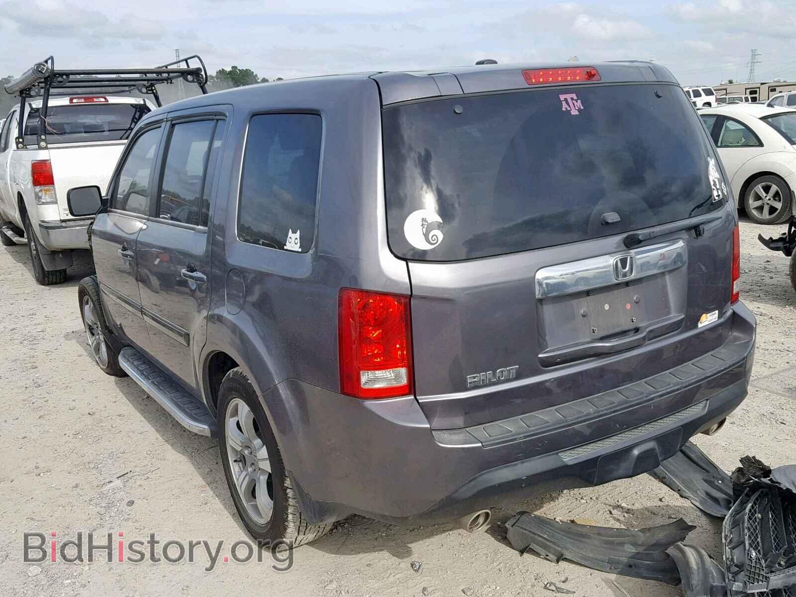 2014 HONDA PILOT EXL - VIN: 5FNYF3H52EB003610 - Фото 3
