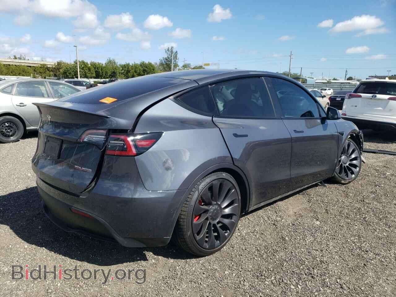 2020 TESLA MODEL Y - VIN: 5YJYGDEF9LF011555 - Фото 4