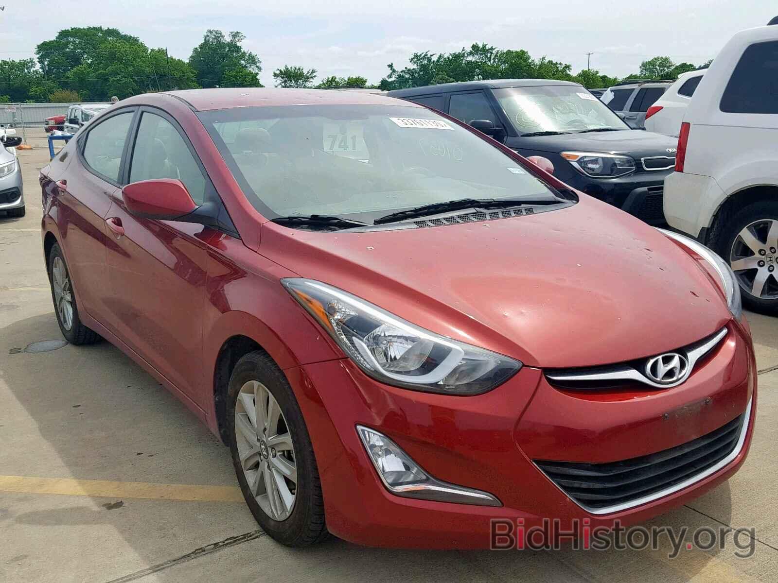 Фотография 5NPDH4AE3GH789950 - HYUNDAI ELANTRA 2016