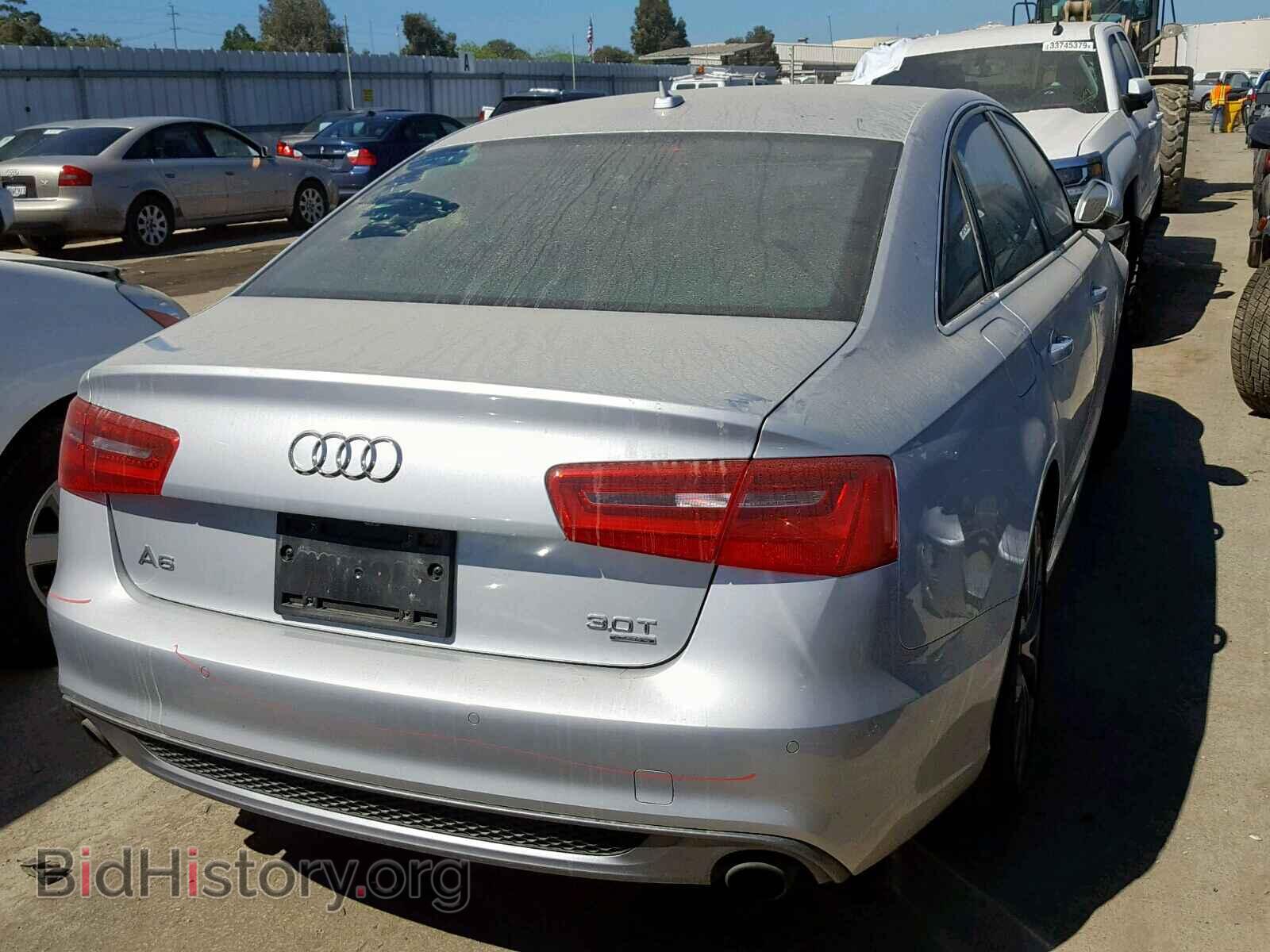 2013 AUDI A6 - VIN: WAUJGAFC5DN007684 - Фото 4