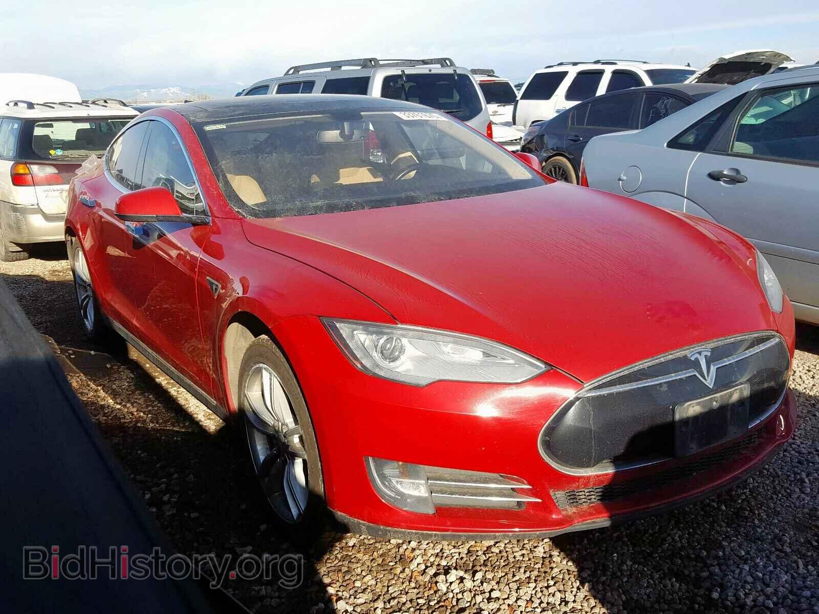 Photo 5YJSA1DG7DFP09261 - TESLA MODEL S 2013