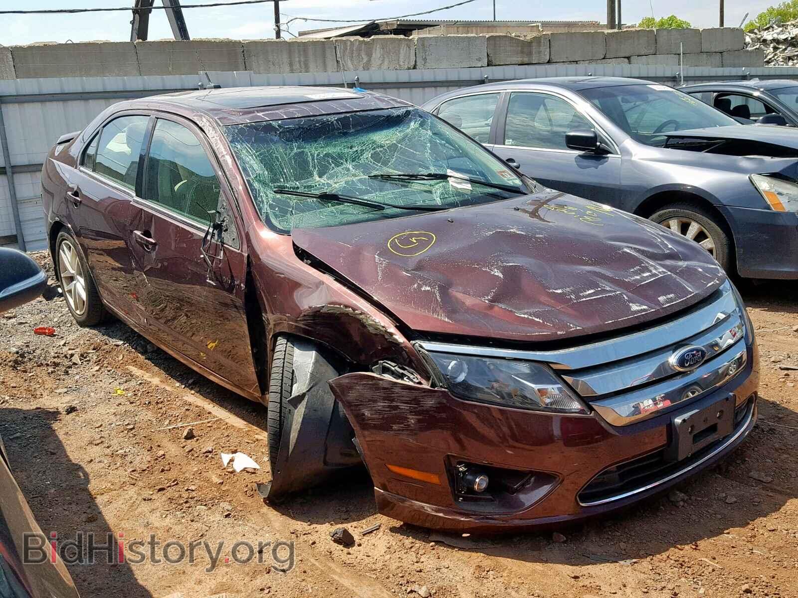 Photo 3FAHP0JG4CR147832 - FORD FUSION SEL 2012