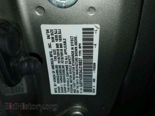 2004 HONDA ELEMENT - VIN: 5J6YH28534L018837 - Photo 10