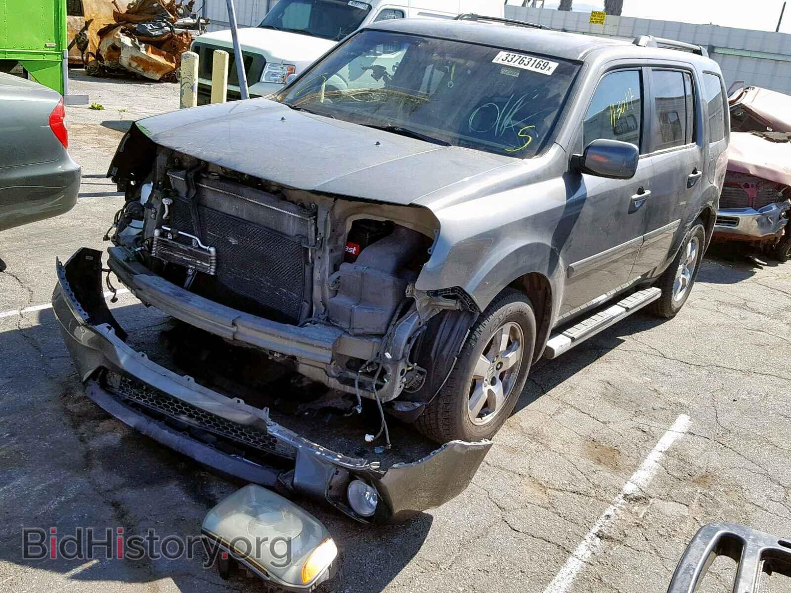 2009 HONDA PILOT EX - VIN: 5FNYF38449B000737 - Фото 2