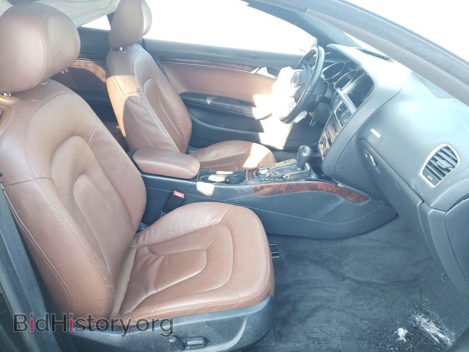 2012 AUDI A5 - VIN: WAULFAFR6CA004573 - Фото 5