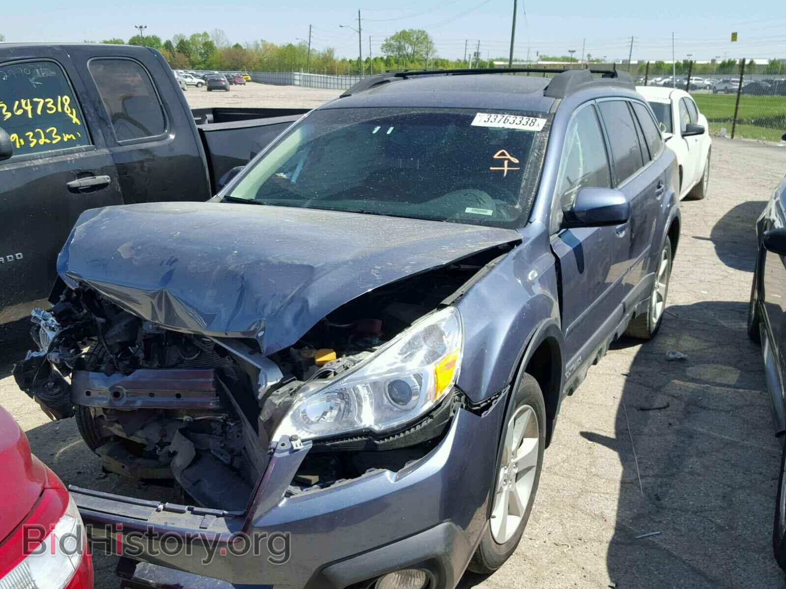 2014 SUBARU OUTBACK - VIN: 4S4BRCDC4E3230257 - Фото 2