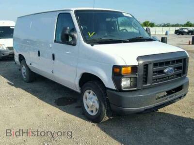 2010 Ford ECONOLINE, white — VIN 1FTNE1EW7ADA45148, Copart