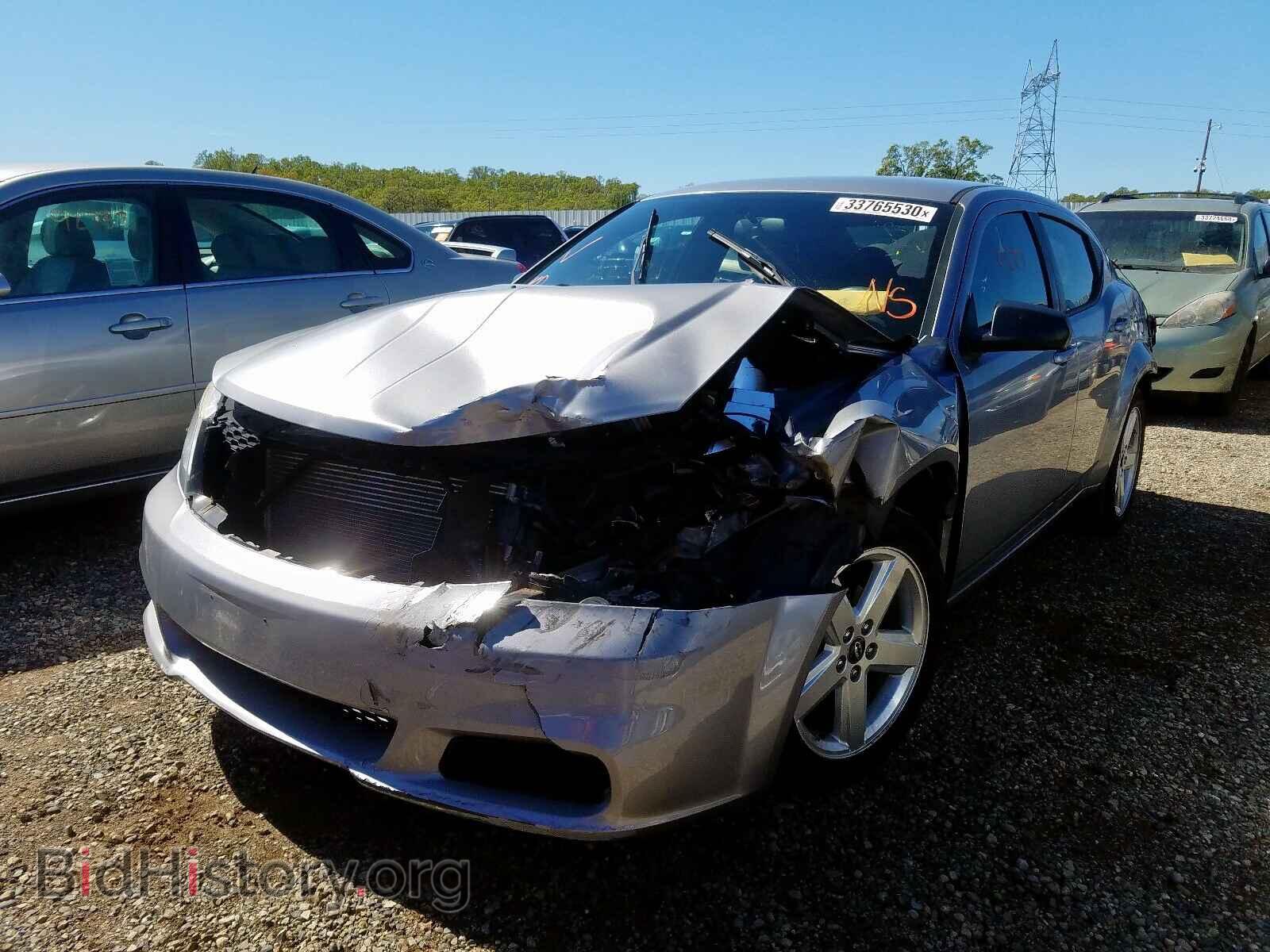 2013 DODGE AVENGER - VIN: 1C3CDZAB8DN644736 - Фото 2