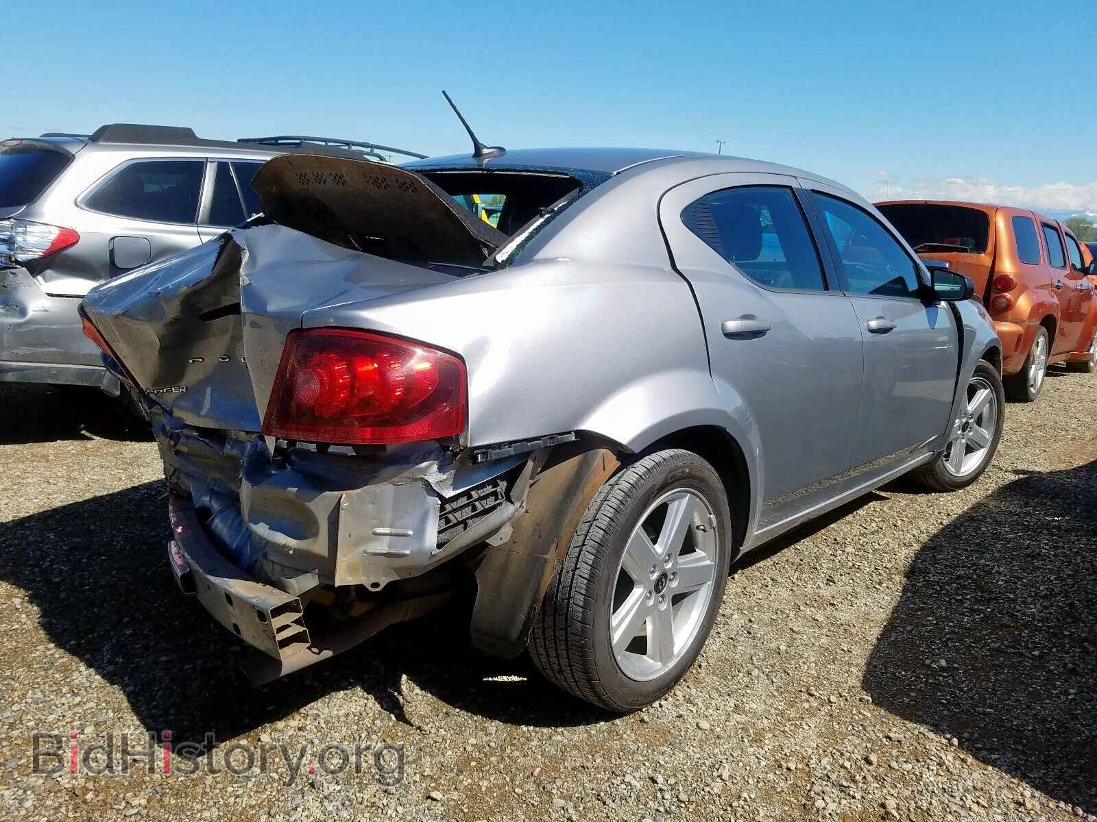 2013 DODGE AVENGER - VIN: 1C3CDZAB8DN644736 - Фото 4
