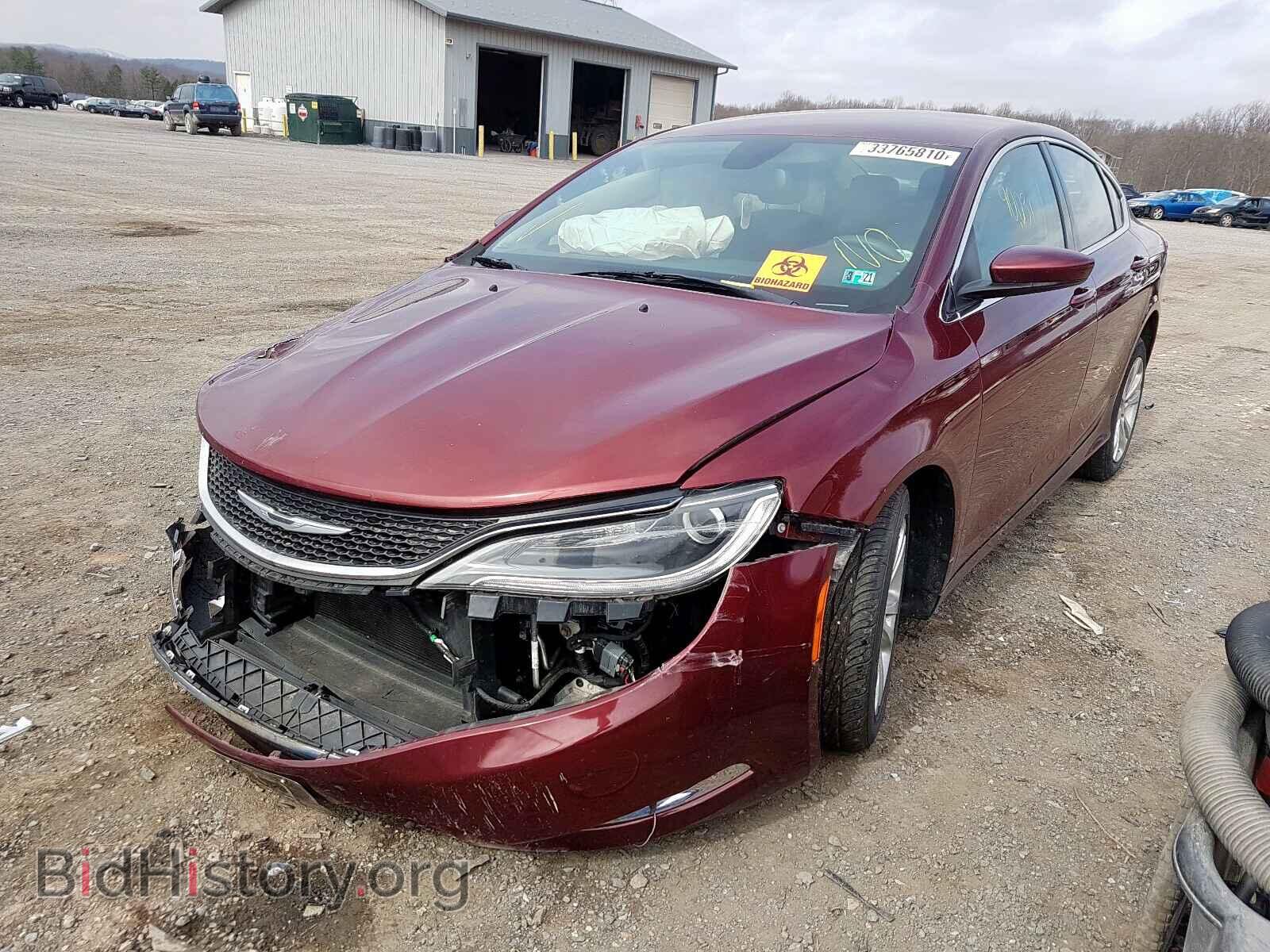 2015 CHRYSLER 200 - VIN: 1C3CCCAB3FN570144 - Фото 2