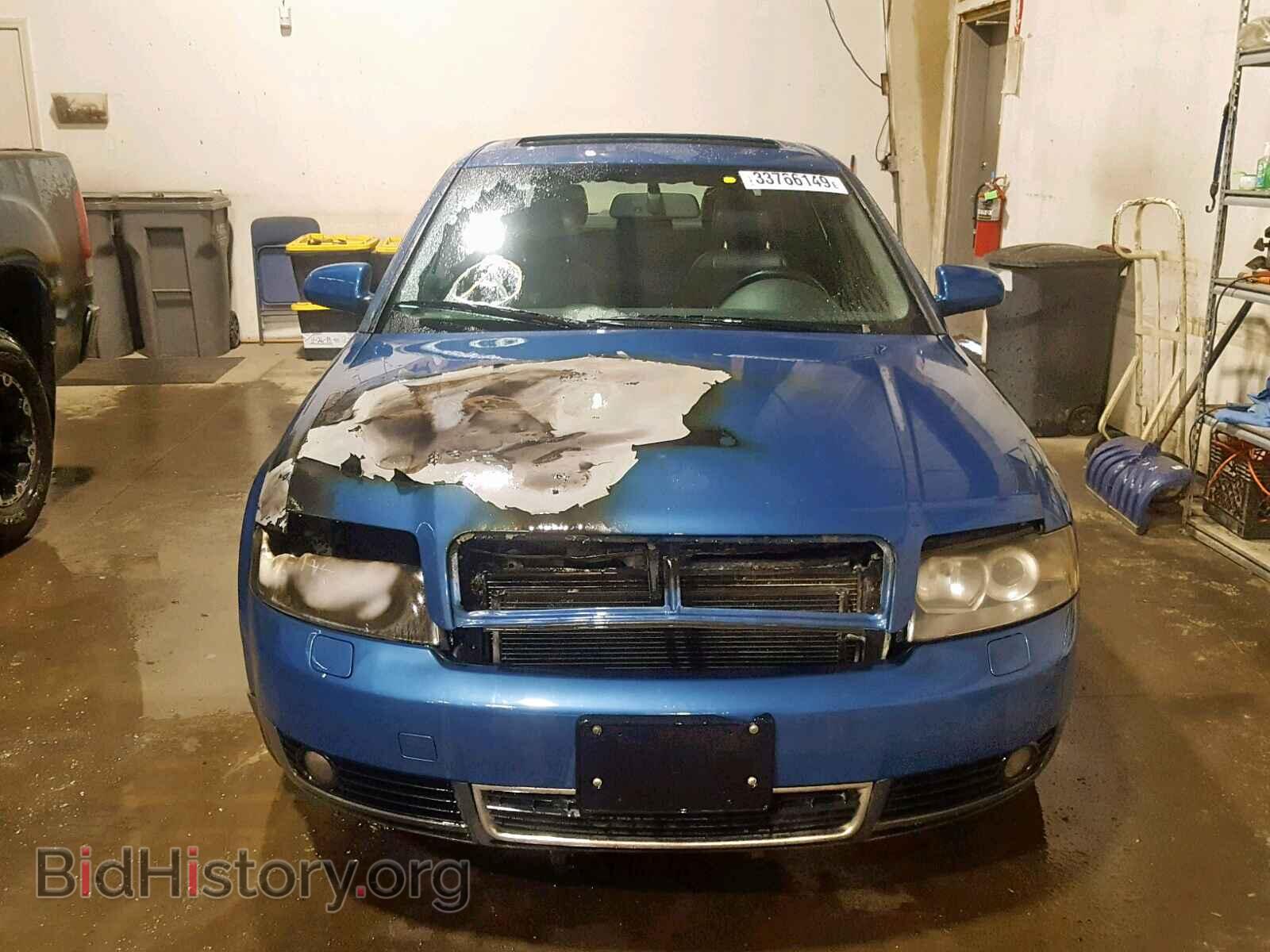 2002 AUDI A4 - VIN: WAULC68E02A218103 - Фото 9